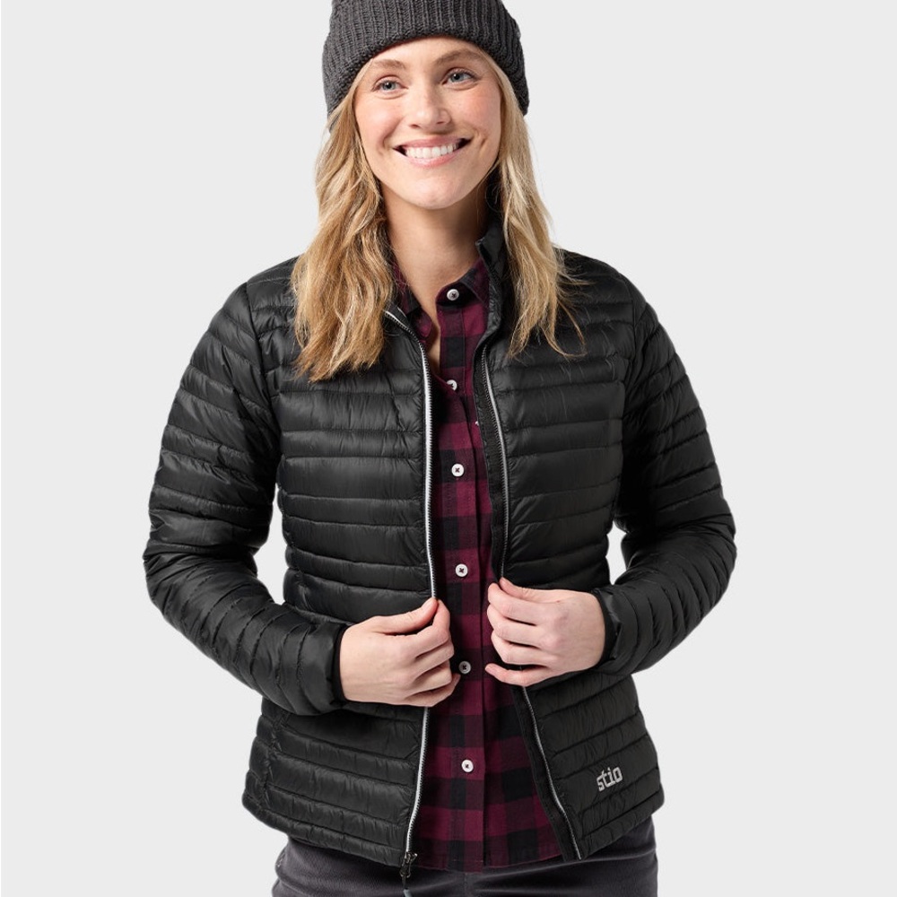 Stio Women's Pinion Down Sweater Jacket Small Abyss NWOT Spring Jacket